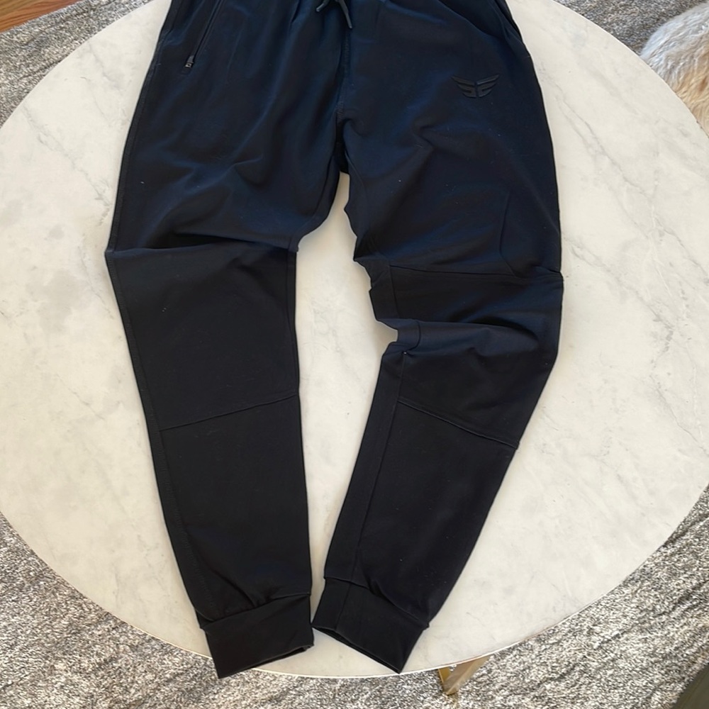 Edge Black Joggers
